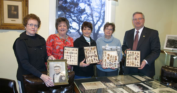 Arrowhead collection now displayed at museum