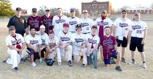 Former Broncos smile after playing their successors in an alumni game last Friday. Courtesy Photo