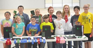 Donley County 4H 2014 horse judging teams.