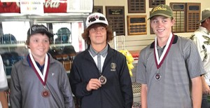 Kade Parker (right) and Bryce Parker (left), playing out of Clarendon, finished the Greenbelt Junior Tournament in 2nd and 3rd places. Courtesy photo
