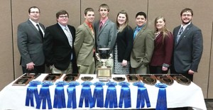 Clarendon College Meat Judging team. Courtesy photo