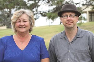 Mrs. Linda Rowland and Dr. Jeremy Sain. CC Photo / Ashlee Estlack