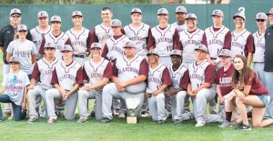 The Clarendon Broncos name Area Champions last weekend after their win over New Deal. Enterprise Photo / Alice Cobb