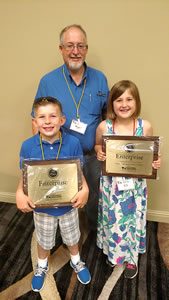 Ben, Roger, and Ella Estlack