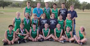 The Hedley cross country teams competed at the district meet on Monday, October 17 in Shamrock. Hedley’s Varsity Boys and Girls had a pace quick enough to advance to the Regional Cross Country meet in Lubbock. Courtesy photo / Hedley Yearbook