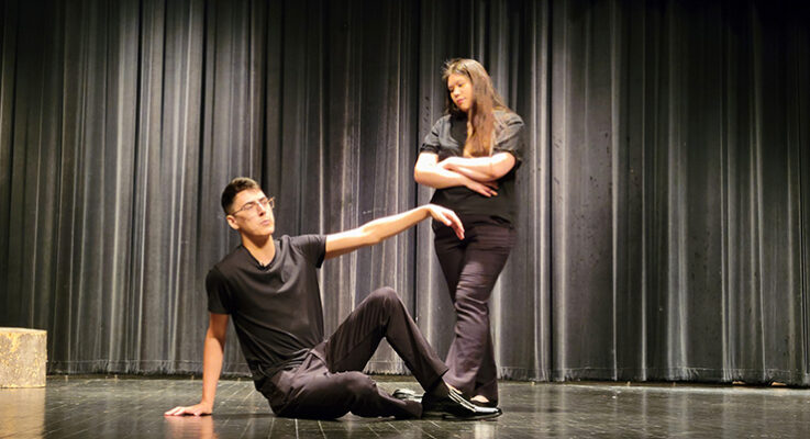 College thespians
