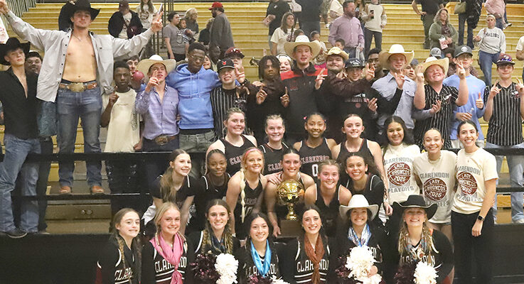 Lady Broncos win bi-district championship