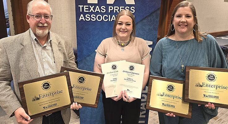 Enterprise wins eight Texas Press awards
