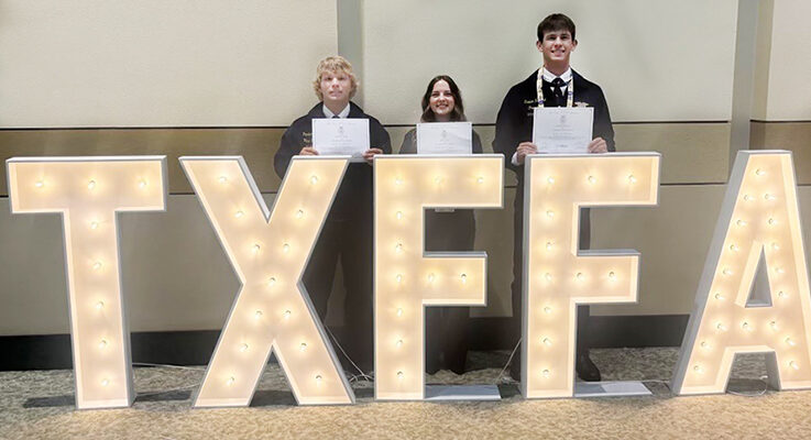 CHS FFA seniors earn Lone Star degrees